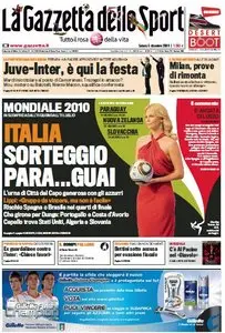 La Gazzetta dello Sport (05-12-09)