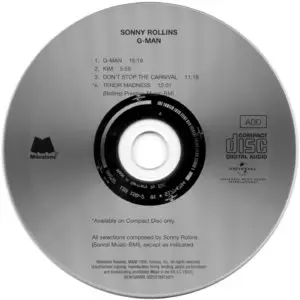 Sonny Rollins - G-Man (1987)