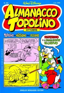 Almanacco Topolino 334 - Ottobre 1984