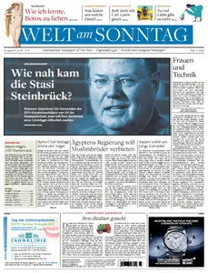 Die Welt am Sonntag 18 August  2013