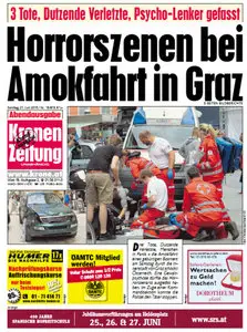 Kronen Zeitung vom 21 Juni 2015