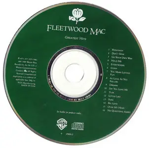 Fleetwood Mac - Greatest Hits (1988) [1990, US Release] Re-up