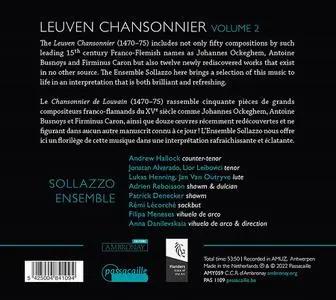 Anna Danilevskaïa, Sollazzo Ensemble - Leuven Chansonnier Vol. 2 - Ou beau chastel (2022)