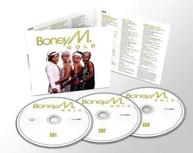 Boney M - Gold (2019) {3CD Box Set}