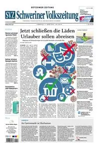 Schweriner Volkszeitung Bützower Zeitung - 17. März 2020