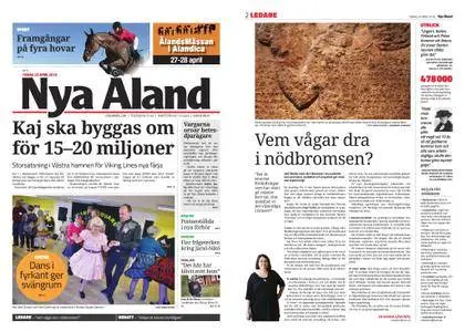 Nya Åland – 24 april 2018