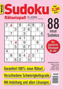 Sudoku Rätselspaß - Nr.10 2024