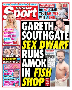 Sunday Sport - 19 July 2024