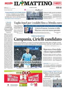 Il Mattino Napoli - 9 Ottobre 2025