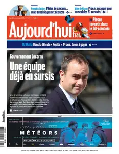Aujourd’hui en France - 6 Octobre 2025