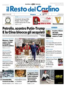 Il Resto del Carlino Pesaro - 24 Ottobre 2025