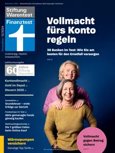 Stiftung Warentest Finanztestest - Dezember 2024