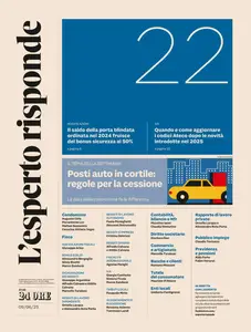 Il Sole 24 Ore L'Esperto Risponde - 9 Giugno 2025