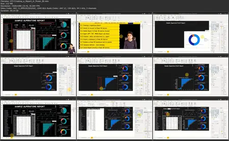 Business Intelligence with Microsoft Power BI - with Material