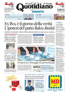 Quotidiano di Puglia Taranto - 14 Marzo 2025