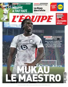 L’equipe du Jeudi 28 Novembre 2024