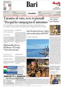 la Repubblica Bari - 8 Maggio 2025