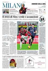 Corriere della Sera Milano - 3 Febbraio 2025