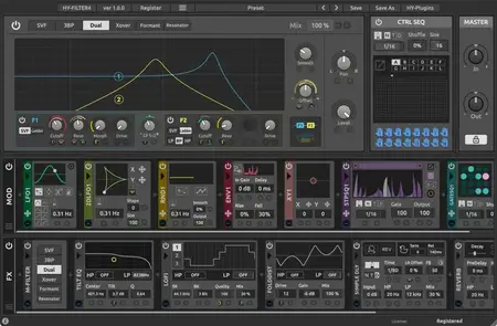 HY-Plugins HY-Filter4 v1.1.62 WIN MAC LIN