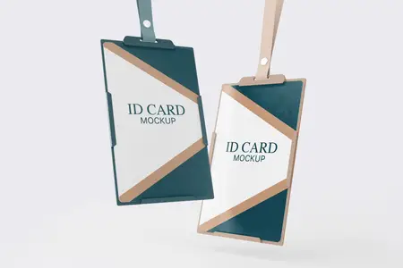 Id Card Mockup QXB8JUB