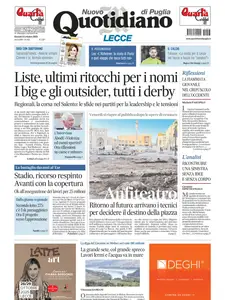 Quotidiano di Puglia Lecce - 23 Ottobre 2025