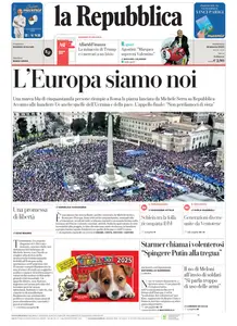 la Repubblica - 16 Marzo 2025