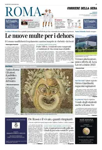 Corriere della Sera Roma - 21 Maggio 2024