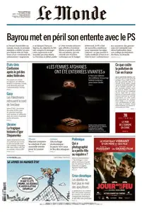 Le Monde du Jeudi 30 Janvier 2025