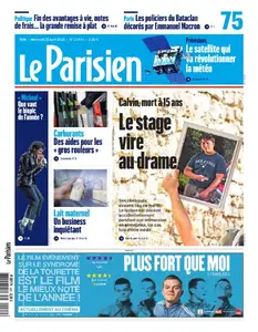 Le Parisien du Mercredi 22 Avril 2026