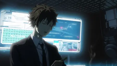 Psycho Pass (2012 S03E02 039 Teumessian Sacrifices S1PH3R
