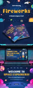 Fireworks - Kids Font PP2KHUJ