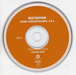 Beethoven - The Five Piano Concertos - Emil Gilels, George Szell (2017) {3CD Warner Classics 0190295895181 rec 1968-1970}
