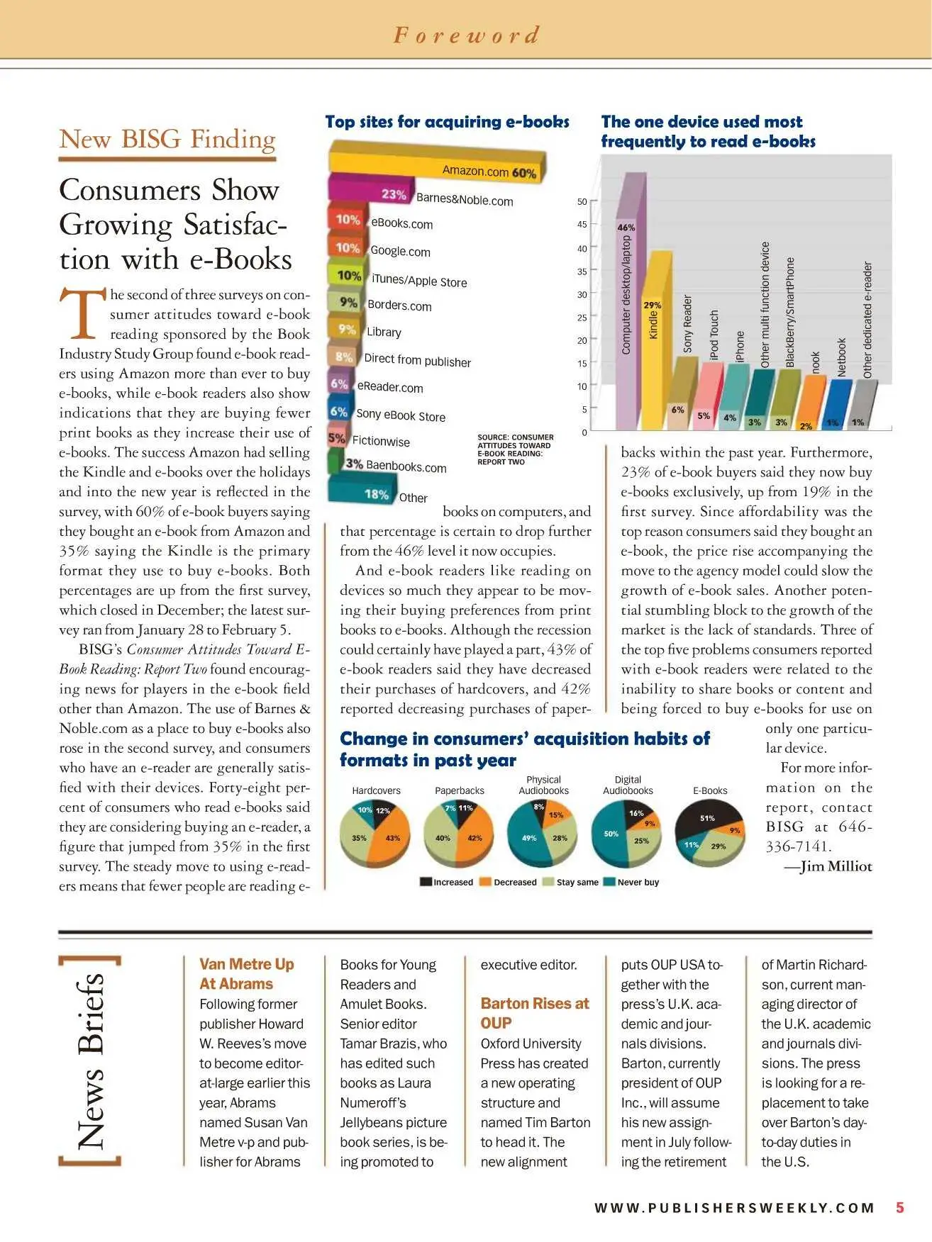 Publishers Weekly - 12 April 2010