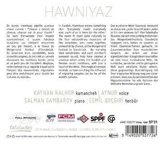 Kayhan Kalhor - Hawniyaz (2016) {Harmonia Mundi Digital Downloads}