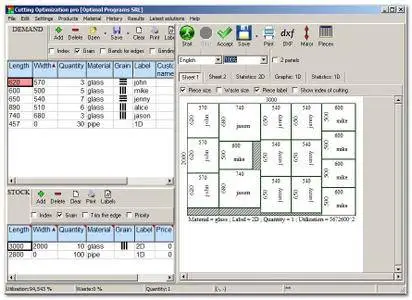 Cutting Optimization Pro 5.9.9.6 Multilingual