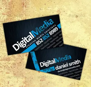 Digital Media Business Card – GraphicRiver