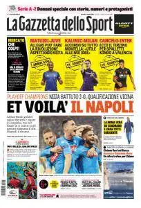 La Gazzetta dello Sport con edizioni locali - 17 Agosto 2017