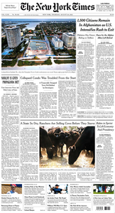 The New York Times – 26 August 2021