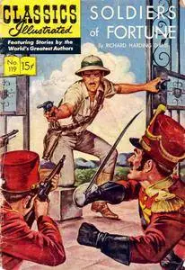 Classics Illustrated 119 Soldiers Of Fortune Richard Harding Davis