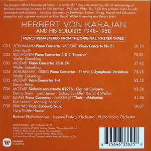 Herbert Von Karajan - Karajan and His Soloists, Vol. 1 1948-1958 (2014) (8 CDs Box Set)