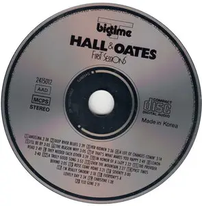 Daryl Hall & John Oates - First Sessions (1988)