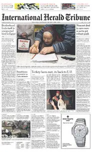 International Herald Tribune from Monday, 05. December 2011