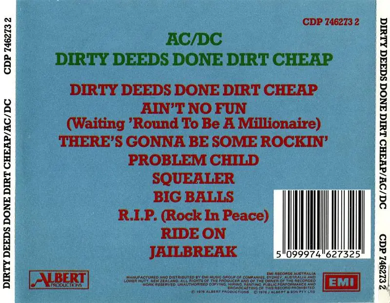 Ac Dc Dirty Deeds Done Dirt Cheap 1976 Re Up Avaxhome - dirty deeds done dirt cheap roblox id