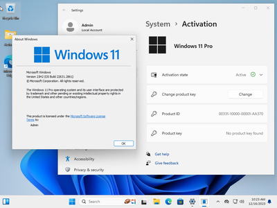 Windows 11 Pro 23H2 Build 22631.2861 (No TPM Required) With Office 2021 Pro Plus Multilingual Preactivated December 2023