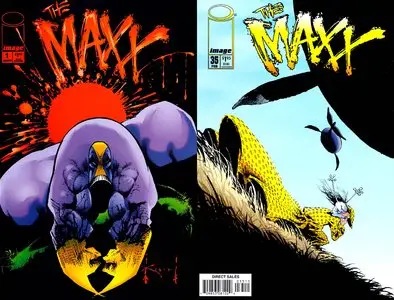 The Maxx #1-35, 1/2 + Tie-ins (1993-1998) Complete
