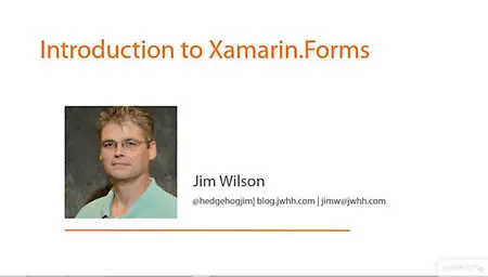 Pluralsight - Introduction to Xamarin.Forms