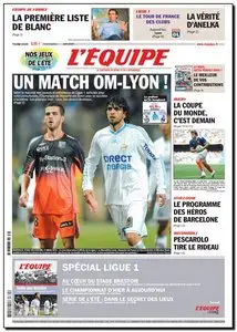 L'Equipe - Jeudi 05 Aout 2010