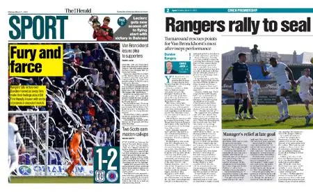 The Herald Sport (Scotland) – March 21, 2022