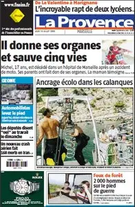 La Provence, du Jeudi 16 Juillet 2009.