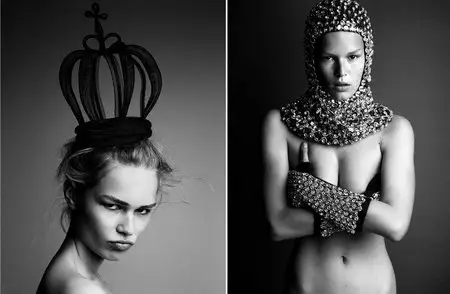 Anna Ewers by Patrick Demarchelier for Interview September 2014